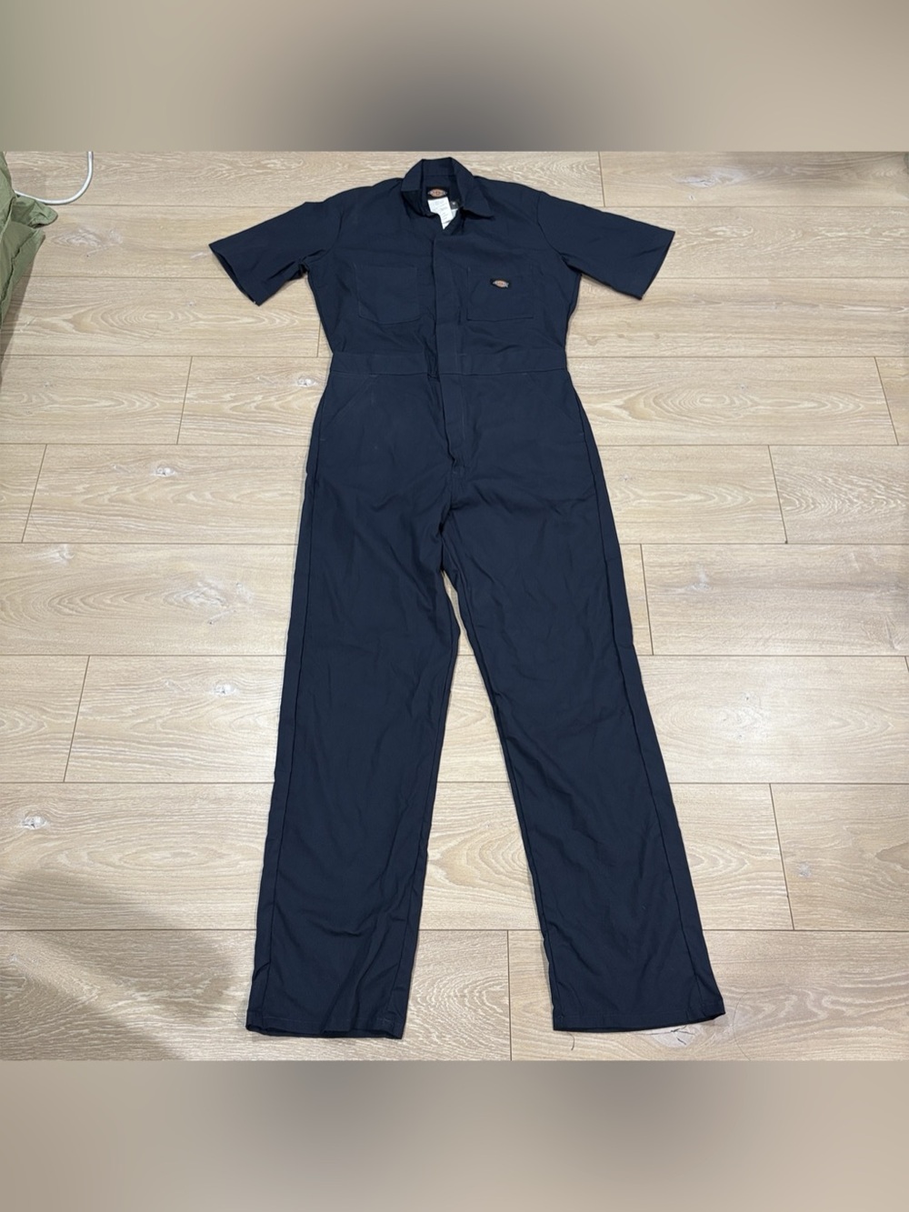 Dickies 33999DN Mens Short Sleeve Lightweight Coveralls Dark Navy Small Reg